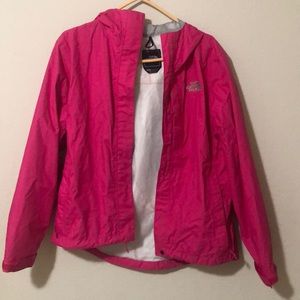 North face rain coat